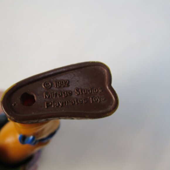 Vintage TMNT Wacky Wild West Chief Leo Figure 1992 - with Flaw; Read Description - Picture 8 of 12